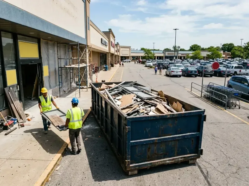 retail-store-renovation-debris-003 — frequently asked questions, Roll-off Dumpster Rentals in Sully Square, VA